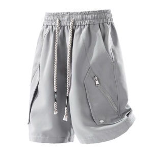 Breathable Casual Plus-size Five-point Work Pants