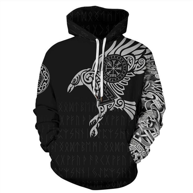 3D Printing Neutral Pullover Men’s Casual Sports Sweater