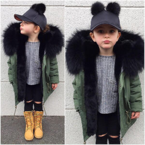 $59.99 Children's faux fur coat Hover Image