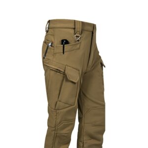 Factory Direct Sale Ix7 Fleece-Lined Tactical Pants Men's Winter Outdoor Jacket Thickened Warm Military Fan Cargo Pants Hover Image