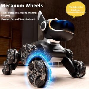 $59.99 Electric Intelligent Robot Dog Remote Control Car Toy Children's Car Eight Wheels