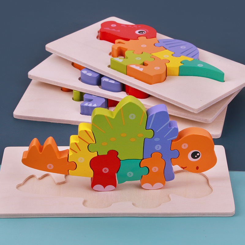 Children’s Educational Toys Wooden Three-dimensional Montessori