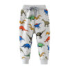 Casual Cartoon Print Children's Knitted Trousers