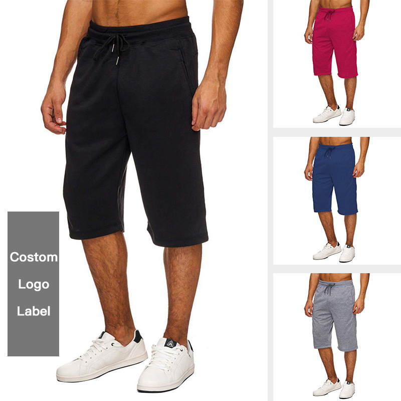 Cross-border Hot Selling 2024 New Men’s Loose Straight Capri Pants Plus Size Casual Outdoor Hiking Sports Running Pants