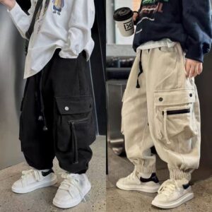 Pants Children Spring And Autumn Workwear