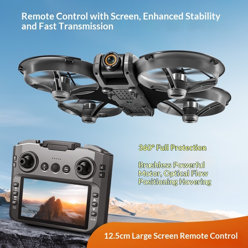 Brushless RC FPV Racing Drone With Display