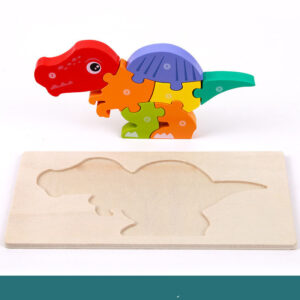 Children's Educational Toys Wooden Three-dimensional Montessori Hover Image