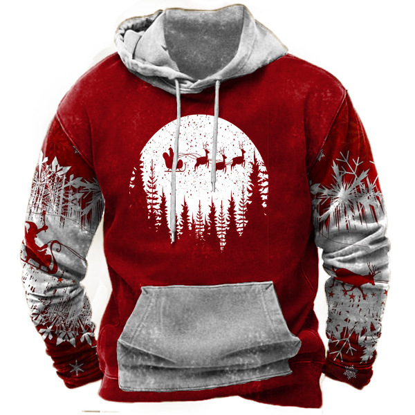 3D Hoodie Digital Print Men’s Trend Hoodie