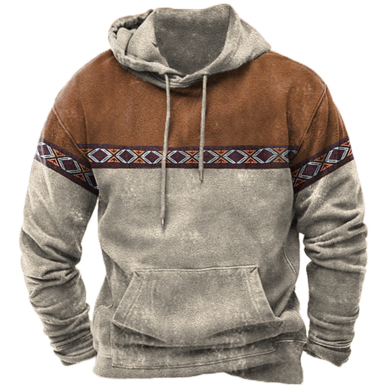 3D Hoodie Digital Print Men’s Trend Hoodie